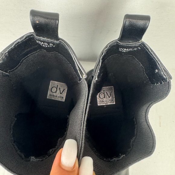 DOLCE VITA WOMENS BRODY ANKLE BOOT - BLACK Size 9 - Picture 8 of 9